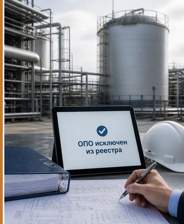 Исключение ОПО из госреестра в Орле от 30372 р. | Авеста ОТиПБ